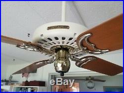 100 Year Old Hunter C17 Antique Electric 52 Ceiling Fan-fulton Syracuse New York