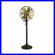 12-Brass-Blade-Electric-Floor-Stand-Fan-Oscillating-Vintage-Metal-Antique-style-01-ehx
