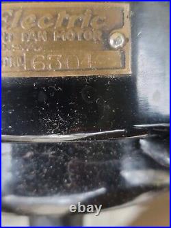 12-INCH WESTERN ELECTRIC Model 6304 12 inch ELECTRIC FAN (ca. 1911) works