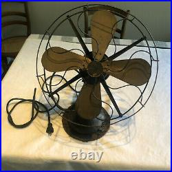 1911 The Robbins and Myers Co. Fan Standard 17 inch Motor Working Draws Power