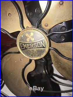 1917 Antique Emerson Fan Rare Type 24646