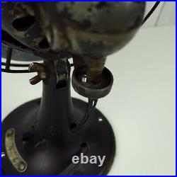 1930's Antique Working Graybar Electric Company 8.5-inch 3 Blade Oscillating Fan