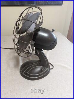 1936 antique Westinghouse 10 inch Desk fan 10-SQ-3