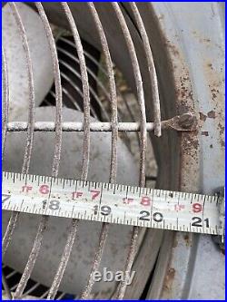 25 Vintage Industrial Heavy Steel Box Fan