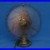 3-Speed-Vintage-GE-General-Electric-4-Blade-13-Metal-Oscillating-Fan-Works-01-hzb