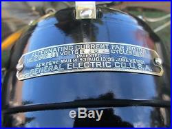 Antique 16 Ge Sidewinder Fan Vintage Ge Fan Brass Blade Fan C Westinghouse Fan