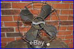 Antique Brass Blade & Cage Westinghouse Electric Fan Style 149575