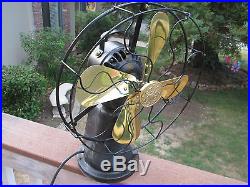 Antique Fan Vintage Fan Ge Brass Blade Fan Ge Coin Operated Fan Ge Coin Op Fan