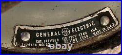 ANTIQUE Mid 1900's GE VORTALEX GENERAL ELECTRIC Oscillating FAN No. 23 WORKS
