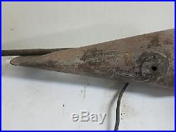 Antique Rare Dallas Airplane Ceiling Fan Electric Wood Propeller Blades