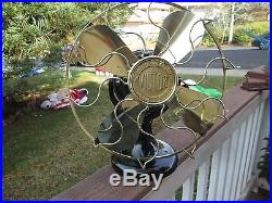 Antique Vintage Fan Antique Victor Fan Brass Blade Fan Vintage Electric Fan