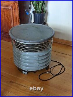 AWESOME Large Working 20x22 Westinghouse 2-speed Stool Floor Fan Hassock