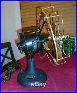 Antique 12 Brass Blade Western Electric Victor HAWTHORN Fan W184034