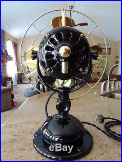 Antique 12 Restored Jandus Wire Mount Fan