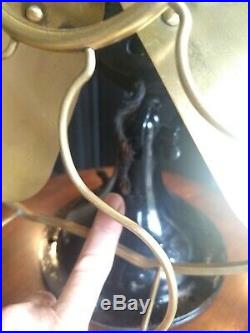 Antique 12 Westinghouse Fan BRASS BLADES & 10 Arm Cage! #162628 EUC! LOOK