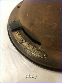 Antique 16 Brass Blade GE Loop Handle Oscillating Fan 75425 Works Parts/Restore