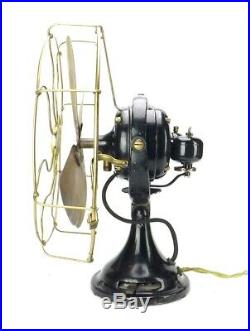 Antique 16 GE General Electric Kidney Oscillator Desk Fan
