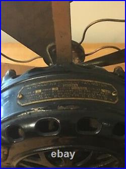 Antique 1900's General Electric Pancake Motor Desk Fan Open To Offers