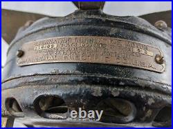 Antique 1901 General Electric Pancake Motor Desk Fan AS-IS Open To Offers