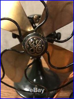 Antique 1920s General Electric 6 Series G Fan WORKS GREAT