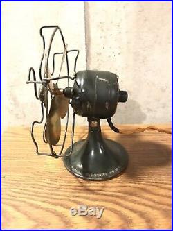 Antique 1920s General Electric GE 6 Series G Fan WORKS GREAT