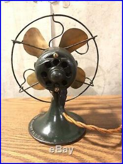 Antique 1920s General Electric GE 6 Series G Fan WORKS GREAT