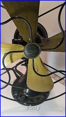 Antique 1927 Emerson Northwind Type 450C Electric Fan 10 (Tested) Works Well