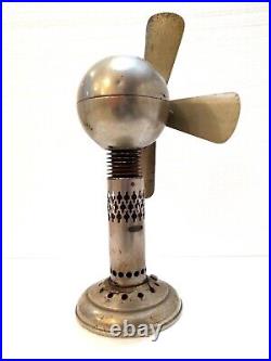 Antique 19th Rare Primitive 1st Version Hot Air Fan Stirling Engine Works As Is