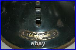 Antique 9 Fan General Electric Whiz All Original Brass Blades