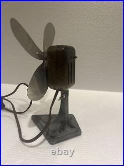 Antique Alliance Microphone Fan 1920s Works