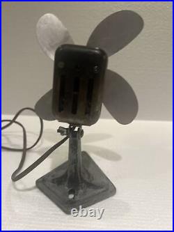 Antique Alliance Microphone Fan 1920s Works