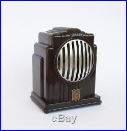 Antique Art Deco French Edla Junior Bakelite Small Electric Fan