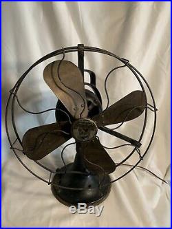 Antique Brass Blade Fan Graybar Electric 1930s