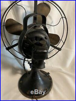 Antique Brass Blade Fan Graybar Electric 1930s