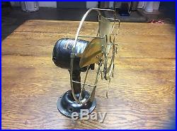 Antique Brass Electric Fan