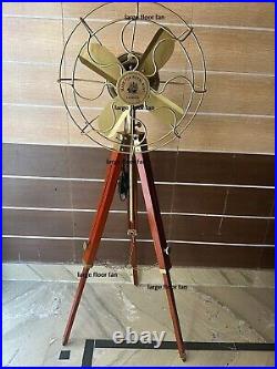 Antique Brass Electric Floor Fan Floor Fan Home Decorative Home Décor Handmade