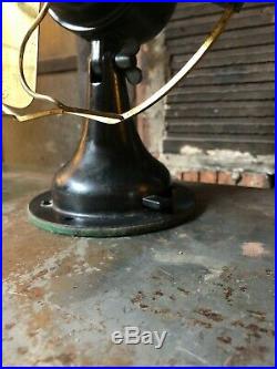 Antique Brass/Iron Westinghouse Variable Speed Table Fan cir. 1912