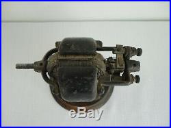 Antique Cast Iron BIPOLAR Dynamo Fan Electric Motor THE R. M. CORNWELL CO
