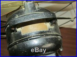 Antique Century Brass Blade Fan S3 16 F1 Pat. Date 1914 16 Electric Fan Working