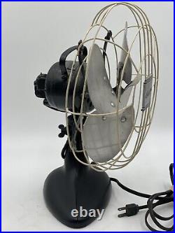 Antique Century Electric Co Fan Alternating Current 14 Turns On Doesn't Spin AI