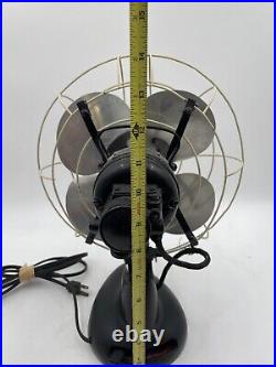 Antique Century Electric Co Fan Alternating Current 14 Turns On Doesn't Spin AI