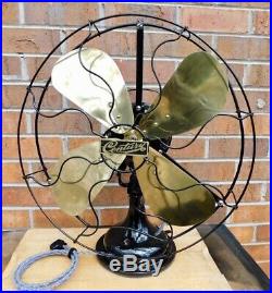 Antique Century Fan. 5 Speeds, Oscillates. Beautifully Reworked Fan! 1920