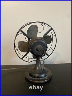 Antique Century Model 311 Blade & Cage Wall Fan Vintage Skeletal Electric Fan