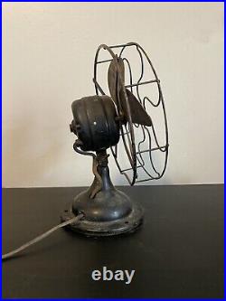 Antique Century Model 311 Blade & Cage Wall Fan Vintage Skeletal Electric Fan