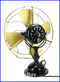 Antique Circa 1909 16 Jandus Wire Mount Desk Fan