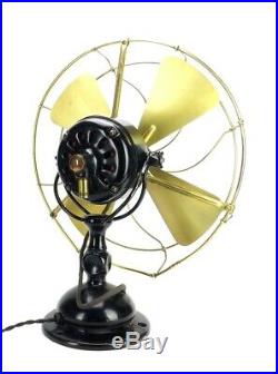 Antique Circa 1909 16 Jandus Wire Mount Desk Fan