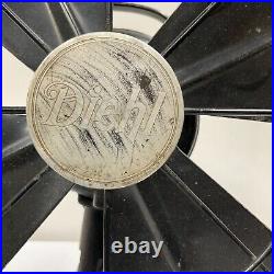Antique DIEHL Electric Fan 12 Vintage 3 Speed OSCILLATING CAT J12612 Working