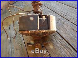 Antique Dayton Electric Ceiling Fan Motor Assembly Untested
