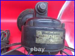 Antique Desktop Westinghouse A. C. Oscillating Fan Needs Repair