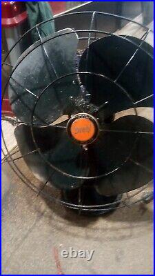 Antique Diehl Osculating Electric Fan Cat No. G 16912. Fan Works Great